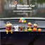 6 Cái / bộ Hoạt Hình Crayon Shin-Chan Nohara Shiro Chó Xe Điều Khiển Trung Tâm Trang Trí Xe Trang Trí Tự Động Trang Trí
