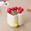 304 Trái Cây Dính Nĩa Cảm Giác Hộ Gia Đình Nĩa Nhỏ Bánh Inox Thìa Nhỏ Món Tráng Miệng Bảo Quản Bình Bộ T20F