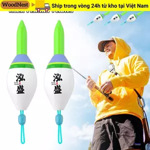 Phao câu cá điện tử WOODNEST, Phao đèn Led pin 311, Phao báo 2024 Phao tấn công trượt Drift Tube Bobbers Câu cá đêm