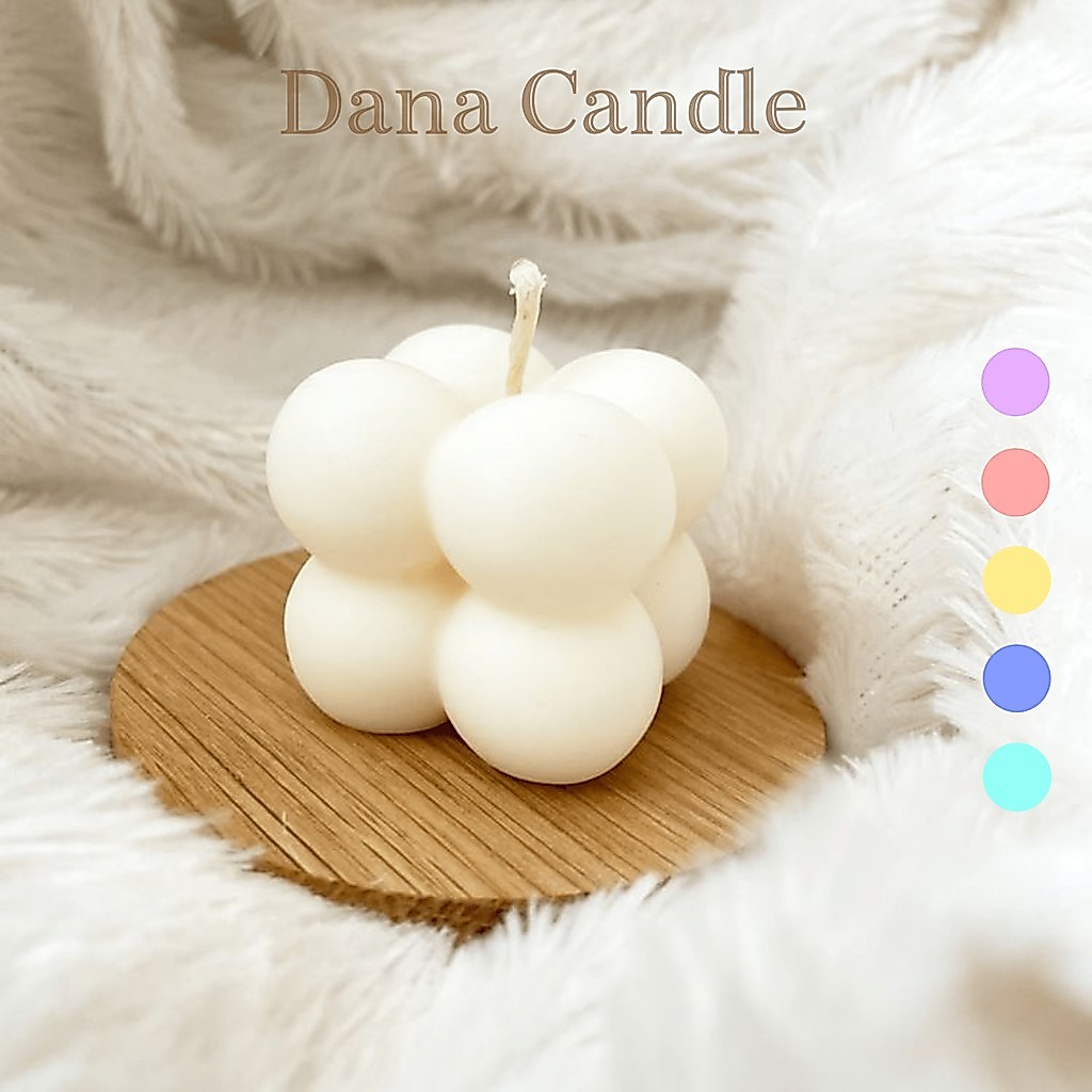 Nến thơm phòng, trang trí phòng ngủ - Mini Bubble Dana Candle | BigBuy360 - bigbuy360.vn