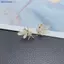 Bluelover Thời Trang Dễ Thương Hoa Cánh Tiên Bông Tai Dành Cho Nữ Cô Gái Thiết Kế Zircon Cổ Tích Tinh Tế Bông Tai Trang Sức Mới
