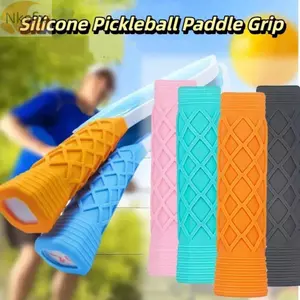 NKSFX Pickleball Paddle Grip Cover, Tay cầm vợt Pickleball bằng silicon chống trượt, Thay thế mềm mại Vợt Pickleball có thể tái sử dụng Phụ kiện bóng rổ Overgrip