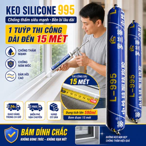 ⚡Ship Nhanh⚡Keo chống nứt chống thấm 50 năm|Keo cấu trúc siêu dính đa năng|Keo kính 995 độ nhớt cao trung tính silicone