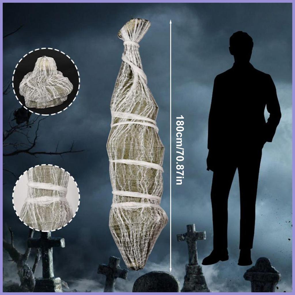 Halloween Xác Chết Giả Trang Trí Sân Lễ Hội Halloween Chết Thân Đạo Cụ Cho Chủ Nhà Thuê Trang Trí mueadsyvn