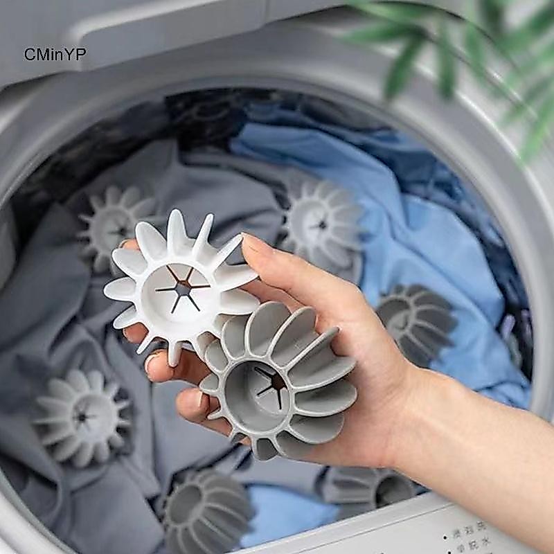Cyp 5 Chiếc Có Thể Tái Sử Dụng Silicone Giặt Quần Áo Thú Cưng Làm Sạch Tóc Dụng Cụ Tẩy Tóc Máy Giặt Bắt Tóc Rửa Vinh Quang