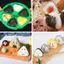 XUAN Mới Nhất 6 Ngăn Cơm Máy Làm Bóng Báo Chí Chống Dính DIY Nhựa Hình Tam Giác Sushi Cơm Bóng Khuôn Dụng Cụ Nhà Bếp Hộp Cơm Trưa VN