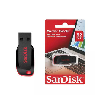 USB SanDisk Cruzer Blade CZ50 32gb/64gb - Tích hợp USB 2.0 Dòng sản phẩm cao cấp