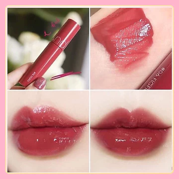 Son Bóng Romand Juicy 06 Hồng Đỏ Đất - Tint Bền Màu, Lên Môi Rực Rỡ