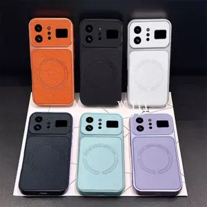 Ốp YJD Cho Infinix Note 60 Ultra TPU Họa Tiết Da Trơn Thu Hút Từ Tính Vỏ Điện Thoại Chống Rơi