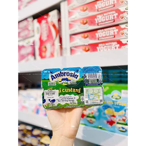 Váng sữa Ambrosia cho bé 6m+ Vỉ 6 hộp x 55G, váng Ambrosia Deluxe Vỉ 2 Hộp 120g Anh Quốc UK