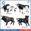 Trang trại Động vật Mô hình Nhân vật Tượng gia súc Động vật nhỏ Tượng nhỏ Đồ chơi giáo dục cho trẻ em và trẻ mới biết đi Chơi