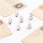 Trong Suốt Phong Cách Trong Suốt Ảnh Móng Tay Từ Tính Tủ Lạnh Miếng Dán Từ Tính Bảng Trắng Tin Nhắn Dán Tranh Giấy Dán Từ Tính Miếng Dán Hút Nam Châm 7.1