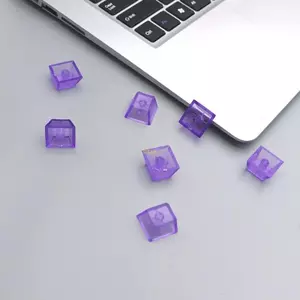 Btsg Keycaps Chiều cao chính hãng Matte Frosteds Họa tiết không khắc trong suốt Keycaps