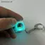 # HB # Spliceable Keycap Clier Cat Eye Móc khóa Đồ chơi giảm căng thẳng cho game thủ Người lớn Trẻ em.
