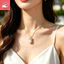 Cà vạt nơ zircon kiểu Pháp, khí chất thời trang dành cho nữ, cảm giác cao cấp, vòng cổ giả ngọc trai thanh lịch
