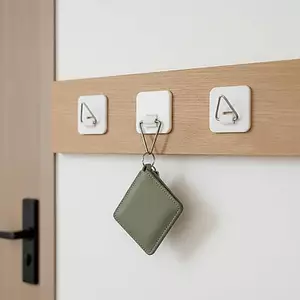 B & N 40 Chiếc Vô Hình Di Động Dọc Đĩa Treo Tường Móc Tấm Móc Treo Tường Nghệ Thuật Trang Trí Tiếp Liệu Tấm Giá Đỡ Móc Treo Tường.