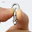 PNPIA- 1 Túi Thép Không Gỉ Móc Chìa Khóa Móc Khóa Tôm Hùm Khóa Móc Kết Nối Cho DIY Trang Sức Làm Phụ Kiện