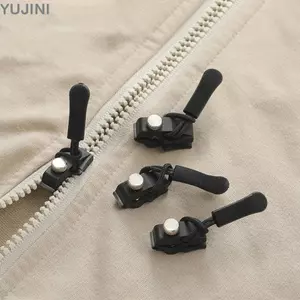 Đầu dây kéo YUJUNI, DIY 3 kích thước khác nhau Bộ sửa chữa dây kéo, Dụng cụ may bền bỉ Thay thế có thể tháo rời Khóa xấu Vali Đầu dây kéo