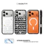 Nền Trắng Với Văn Bản Toàn Màn Hình Từ Tính Ốp lưng IPhone 15 14 13 16 Plus 17Pro Max 17 Ốp Lưng Không Khí Chống Sốc Ốp Lưng Bảo Vệ