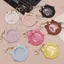 Túi PYCOU Ita, Bảo vệ huy hiệu hình con mèo dễ thương, Phụ kiện túi lưu trữ 58mm thời trang