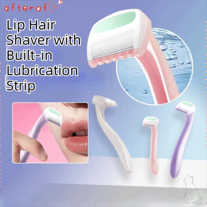 AFTEROF Lips Razor, Có Thể Tái Sử Dụng Hình Môi Nách Tóc Dao Cạo, Mini Kích Thước Mini Phụ Kiện Làm Đẹp Thiết Kế An Toàn Bikini Dao Cạo Người Phụ Nữ Sử Dụng