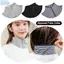 Cổ áo giả JVSUB, Cổ áo chống nắng sọc, Khăn mỏng có dây kéo