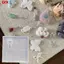 ECK Y2k Cá Heo Âm Nhạc Lưu Ý Khuôn Silicon Hoạt Hình Chó Con Nơ Móng Tay Mẫu Dụng Cụ Thiết Kế Làm Móng Tay DIY Móng Tay Nghệ Thuật Trang Trí HOT