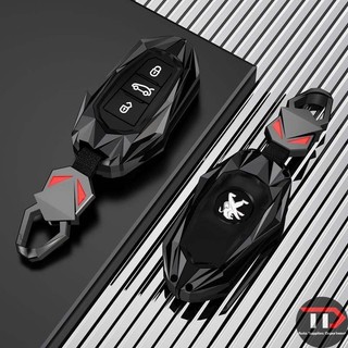 Vỏ chìa khóa ô tô hợp kim kẽm Peugeot Thích hợp cho 408 / 308 / 307 / 508 / 2008 / 301 / 4008 / 3008 / 5008