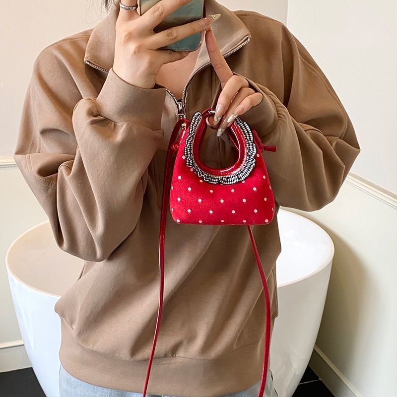 Túi đựng tai nghe đeo chéo Mini mới Ví đựng tiền xu