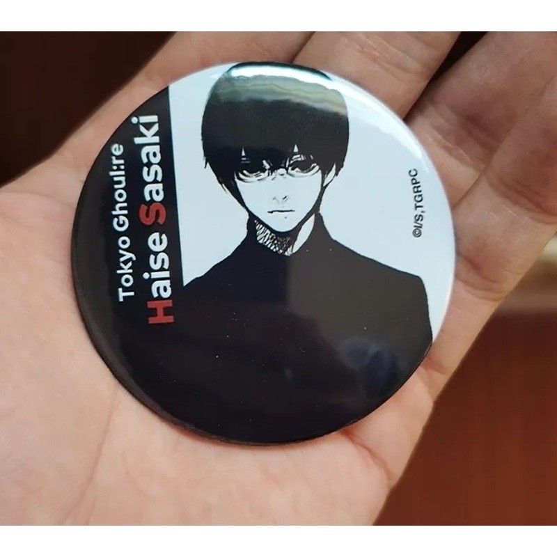 Tokyo Ghoul 58mm Huy hiệu Fanmade Kaneki Ken Anime Quà tặng sưu tập