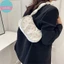 SUND Hợp Thời Trang Ngọt Anh Đào Dâu In Túi đeo dưới cánh tay Nữ Tính Có Thể Thu Vào Dây Đeo Túi Xách Nách Túi Nữ Đi Làm Túi Quà Tặng VN