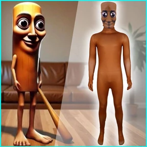 GN Ý Brainrot Động vật Tung Tung Tung Sahur đóng vai vải cosplay trang phục tiệc Halloween NG