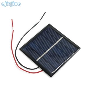 Cc 2-3V 100mA Tấm năng lượng mặt trời nhỏ có bảng sạc dây Tấm pin mặt trời
