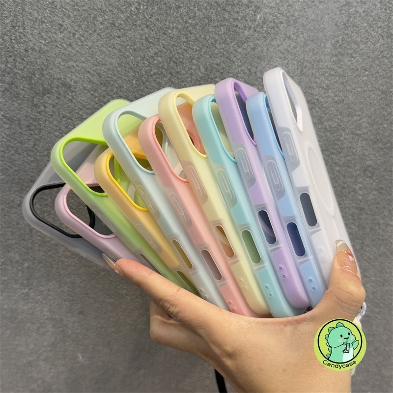 Ốp Điện Thoại Dây Từ Tính 3in1 Sang Trọng Cho Vivo Y78 Y58 Y56 Y38 Y36 Y29 Y29S Y29T Y28 Y28S 5G 4G Vỏ Sạc Không Dây Mờ Dễ Thương Có Dây Đeo