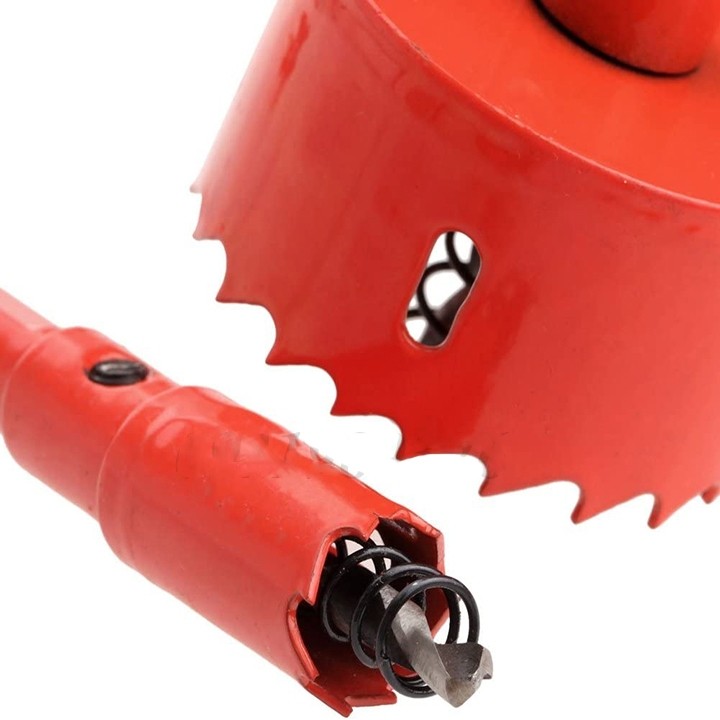 Mũi Khoan Khoét Lỗ 60mm Đến 110mm, Chất Liệu Cao Cấp, Đa Năng, Dùng Cho Tấm Sắt, Tôn, Nhôm, Gỗ, Nhựa, Chất Lượng