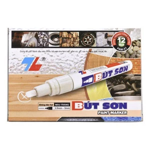 Bút sơn TL PAM-01 (trắng) - Chất lượng cao, tiện dụng cho mọi nhu cầu vẽ và trang trí.