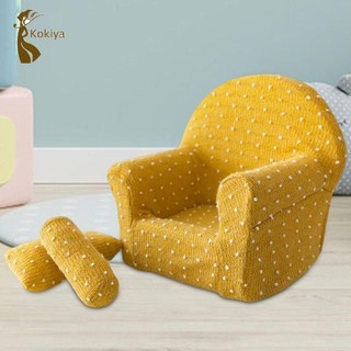 Tư Thế Chụp Ảnh Trang Trí Ghế Sofa Nhỏ Cho Bé Gái 0-3 Tháng Tuổi Bé Trai