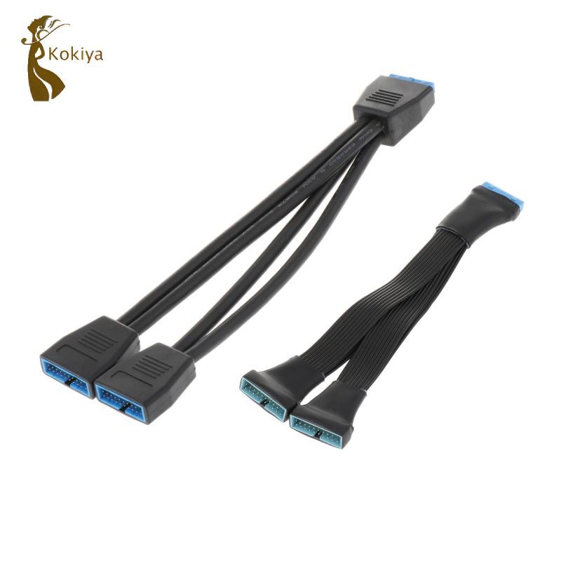 Cáp kokiya 19 Pin Đầu USB USB3.0 Bo Mạch Chủ USB Bộ Chia Hub USB Bên Trong Cho Bo Mạch Chủ, Bảng Điều Khiển