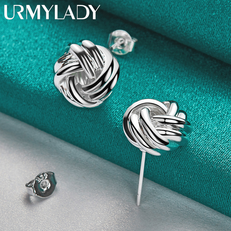 URMYLADY - Thắt lưng và bông tai nữ bạc sterling 925, phù hợp cưới hỏi