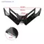 1 Cái Dành Cho Xe Yamaha Nmax155 Kawasaki Ninja 250 300 GSX250R CFmoto 250SR Xe Máy Fairing Winglets Khí Động Học Cánh Diễu MỚI