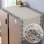 Tủ Lạnh Chống Bụi Bao Máy Giặt Cửa Đôi Tủ Lạnh Bao Hộ Gia Đình Khăn Chống Bụi Vải Bìa Mềm Ba Chiều Khăn Tủ Lạnh KYVF