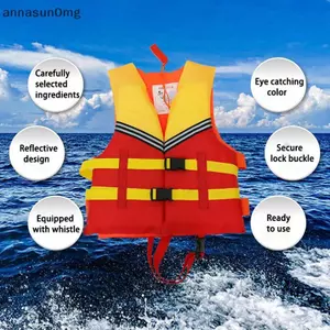 AA Cuộc Sống Trẻ Em Jaet Phao Áo Bơi Có Còi Bé Trai Và Bé Gái Lặn Áo Vest Thiết Bị Bơi VN