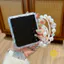 Phone Case For Xiaomi MIX Flip2 / MIX Flip TPU Transparent Chain Cat Heart Fold Translucent Aesthetic Korean Cute