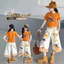 Áo thun in hình chó hoạt hình bé gái mùa hè phong cách mới cho trẻ em Slim-fit phù hợp với hàng đầu