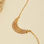 Shuling Thời Trang Nữ Mặt Dây Chuyền Trang Sức Để Mặc Hàng Ngày Mạ Vàng Giọt Nước Zircon Vòng Cổ choker