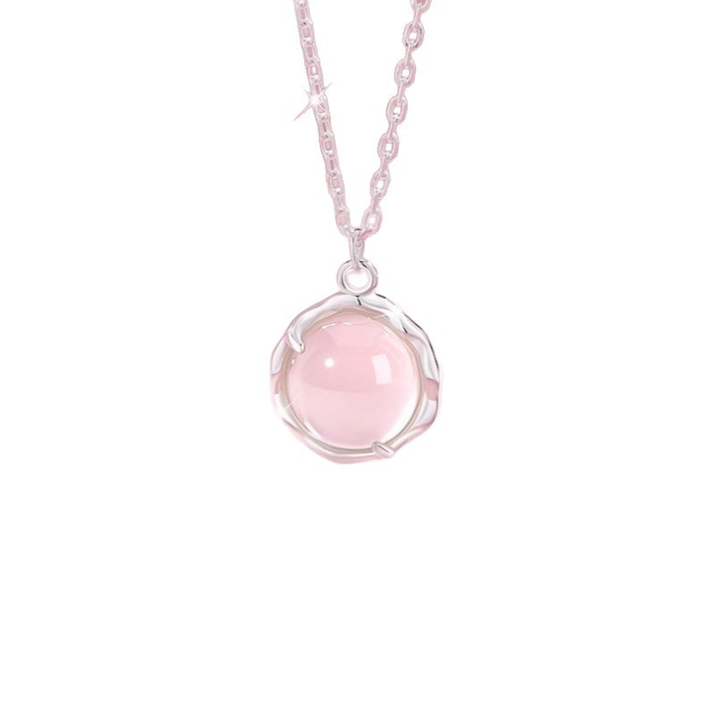 Vòng cổ chalcedony băng thời trang và đa năng