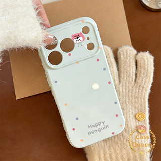 Ốp Lưng Tương Thích Cho iPhone 16 14 12 13 17 15 11 Pro Max X XR XS Max Air 7 8 16 Plus SE Hoạt Hình Đầy Màu Sắc Chấm Bi Động Vật Avatar Bong Bóng Trái Tim