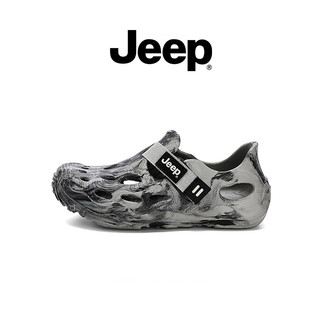 Giày JEEP Hole Bé Trai Bé Gái Rỗng Trên Bãi Biển Mùa Hè Giày Sandal Chống Trơn Trượt