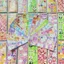 Bộ sticker lấp lánh , kícḣ thước 12cm x 4,3cm, 1 sét 20 tờ hình khác nhau