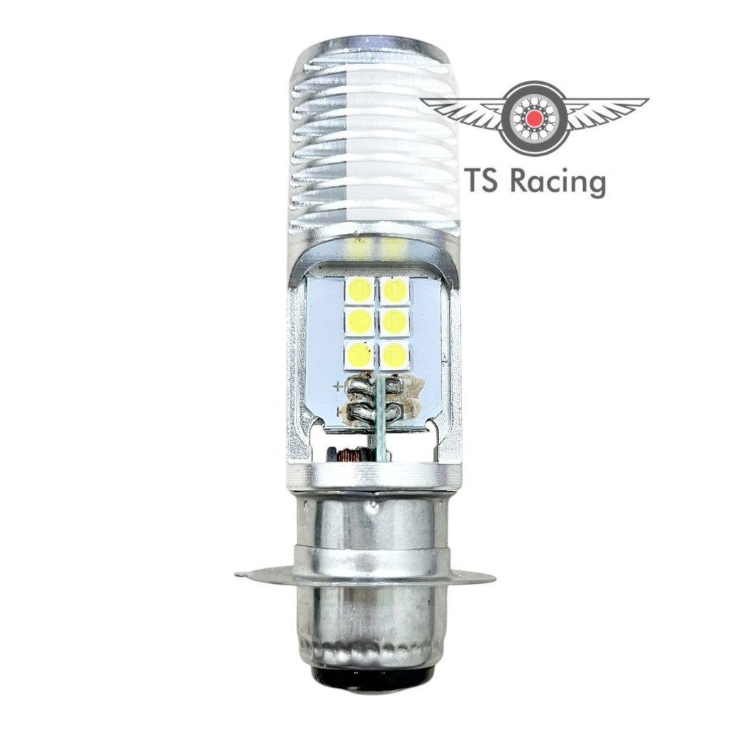 Bóng đèn led chân M5 ( 2 chân ) TLT nhật 6 tim dream thái-việt - ex 2010 - si hello - ab thái - wave nhỏ - T19-6Led